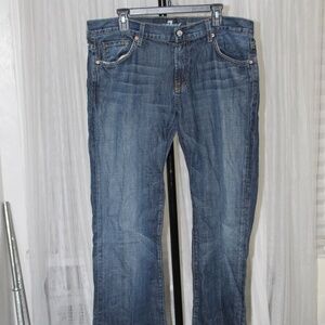 7 for all mankind Bootcut Medium Wash Jeans.  Sz 38